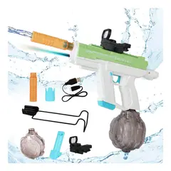 GENERICO - Juguete Pistola De Agua Eléctrica Automática 3 En 1