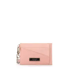 AMPHORA - Tarjetero con ventana daily pequeña rosa viejo