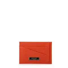 AMPHORA - Tarjetero violet pequeña rojo