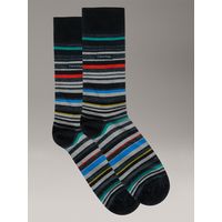 Calcetines Barcode Multi Stripe Negro