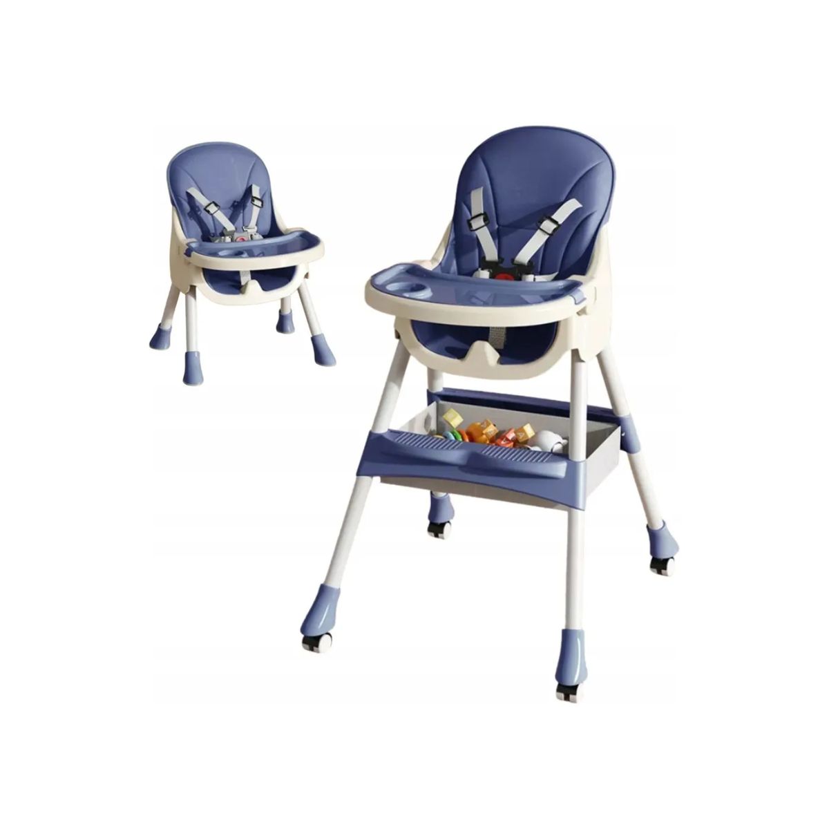 GENERICO - Silla De Comer 2 En 1 Silla Comer Portátil Silla Para Bebe