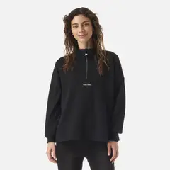 HAKA HONU - Polerón Mujer Peliculyon Negro