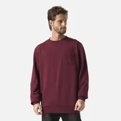 HAKA HONU - Polerón Hombre Peliculyon Burdeo