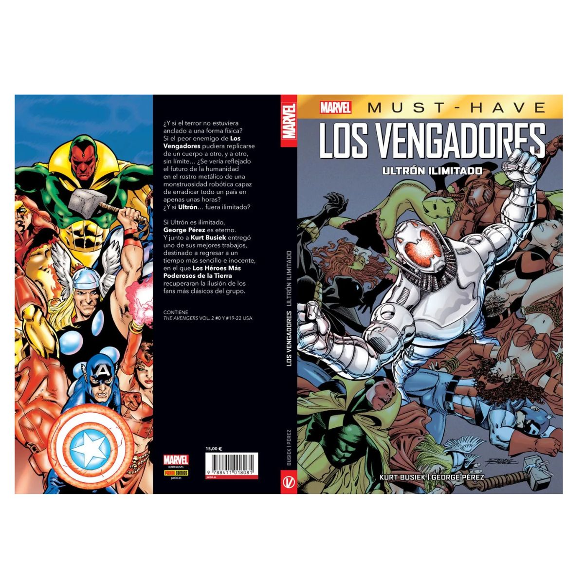 PANINI - Marvel Must-Have - Los Vengadores Ultrón Ilimitado