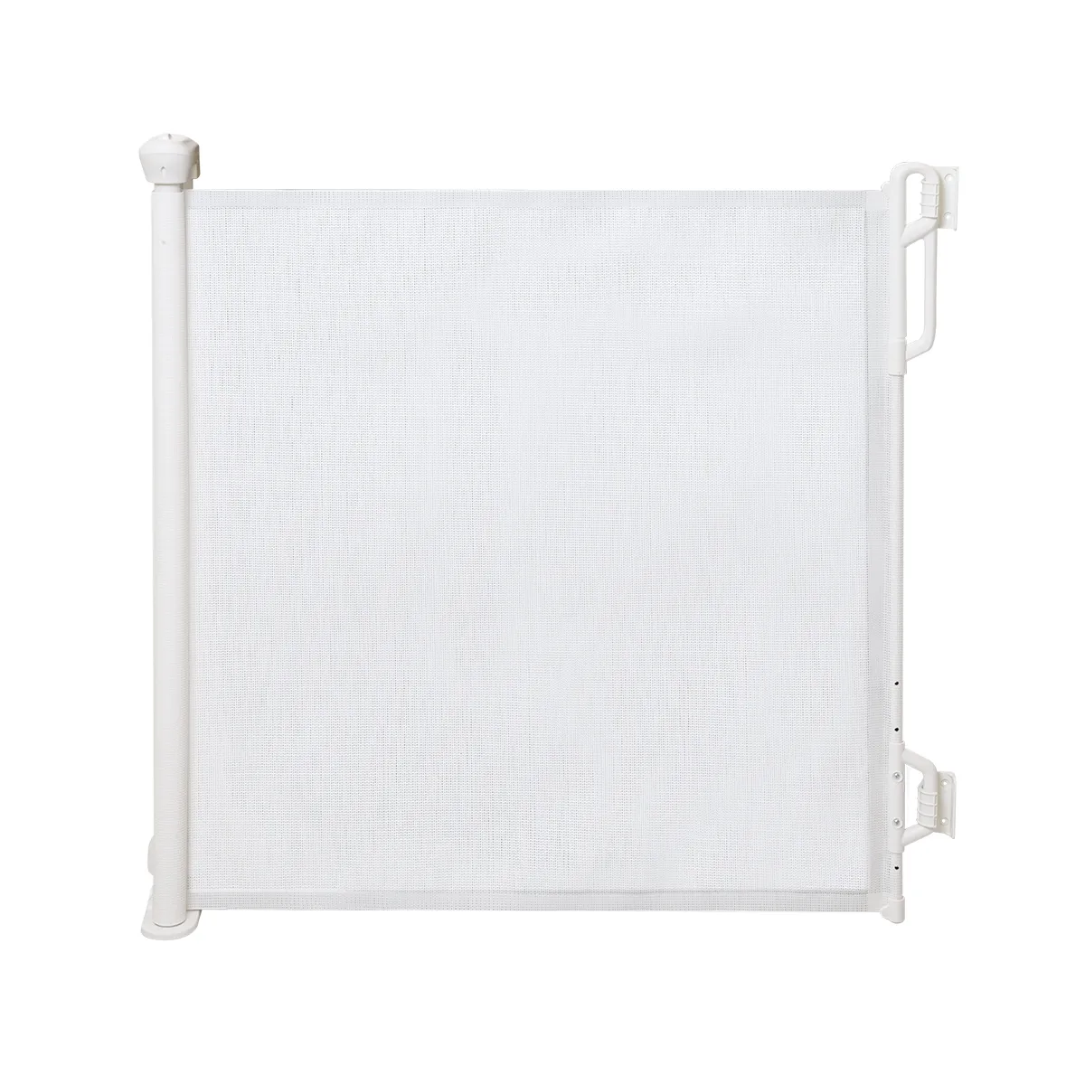 CARESTINO - Reja de Seguridad Retráctil 140x84cm Blanco