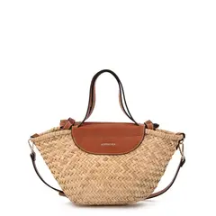 AMPHORA - Bolso granada café