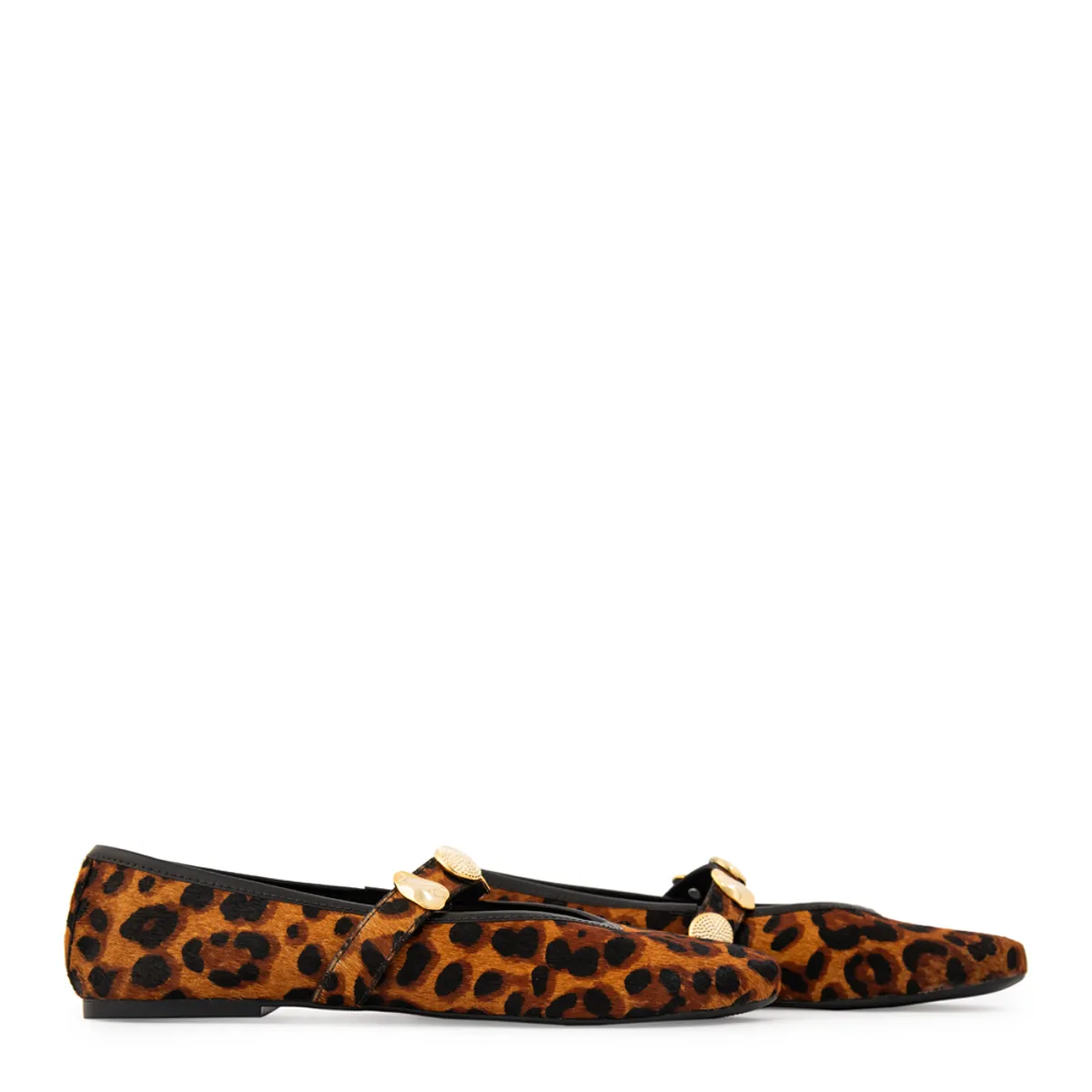 AMPHORA - Ballerina iris cuero animal print