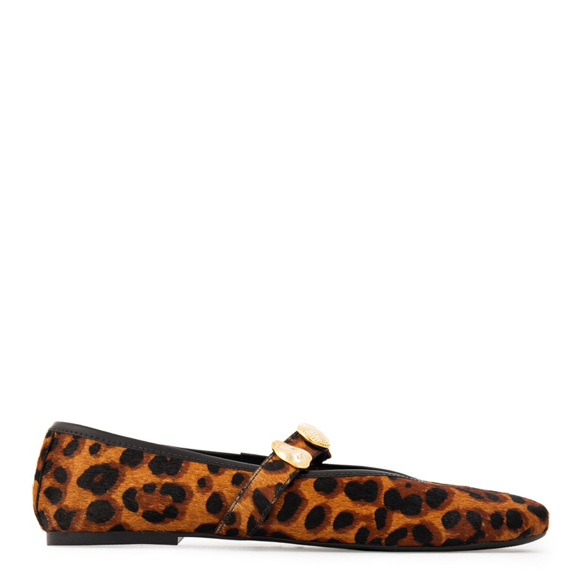 AMPHORA - Ballerina iris cuero animal print