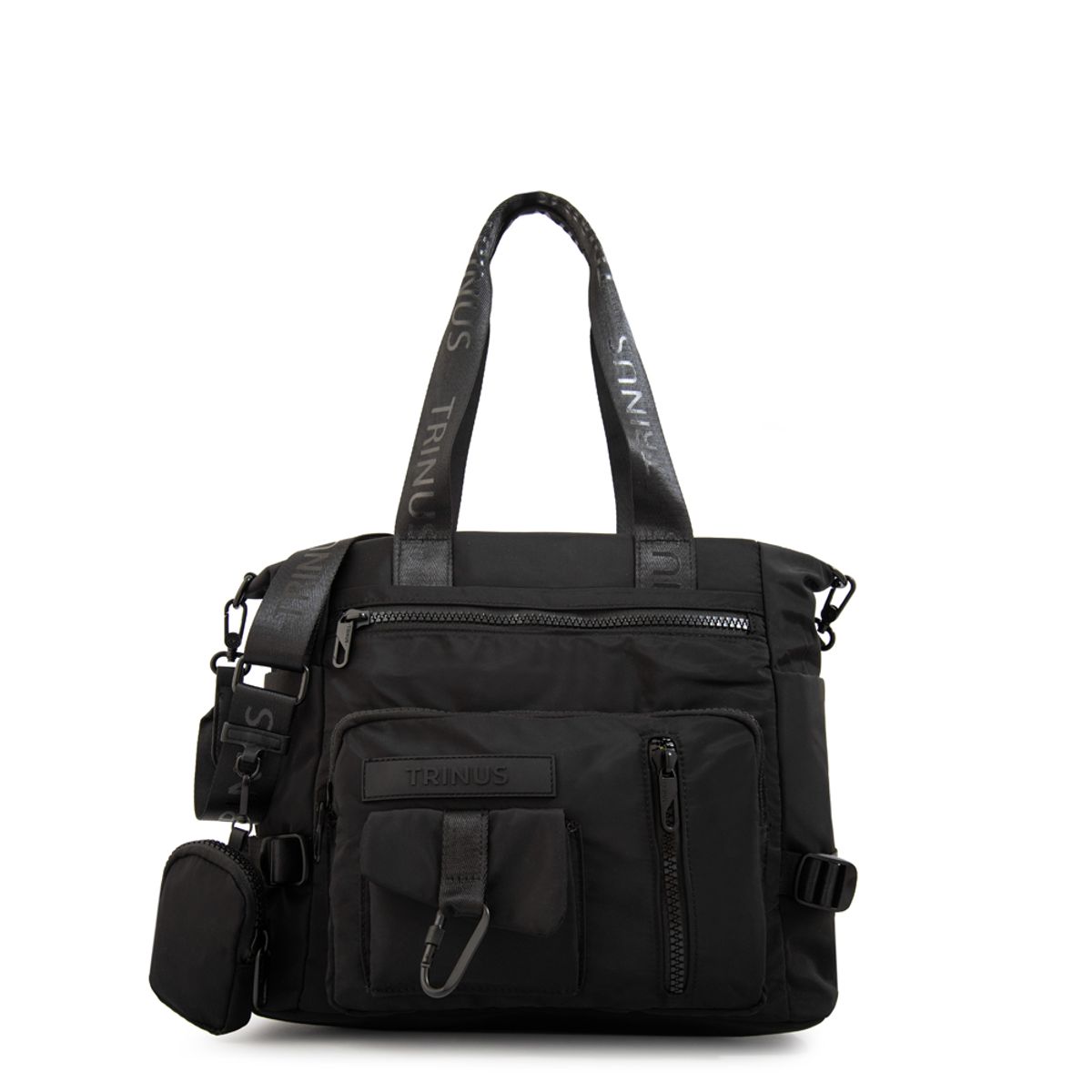 TRINUS - Cartera tote regina grande negro