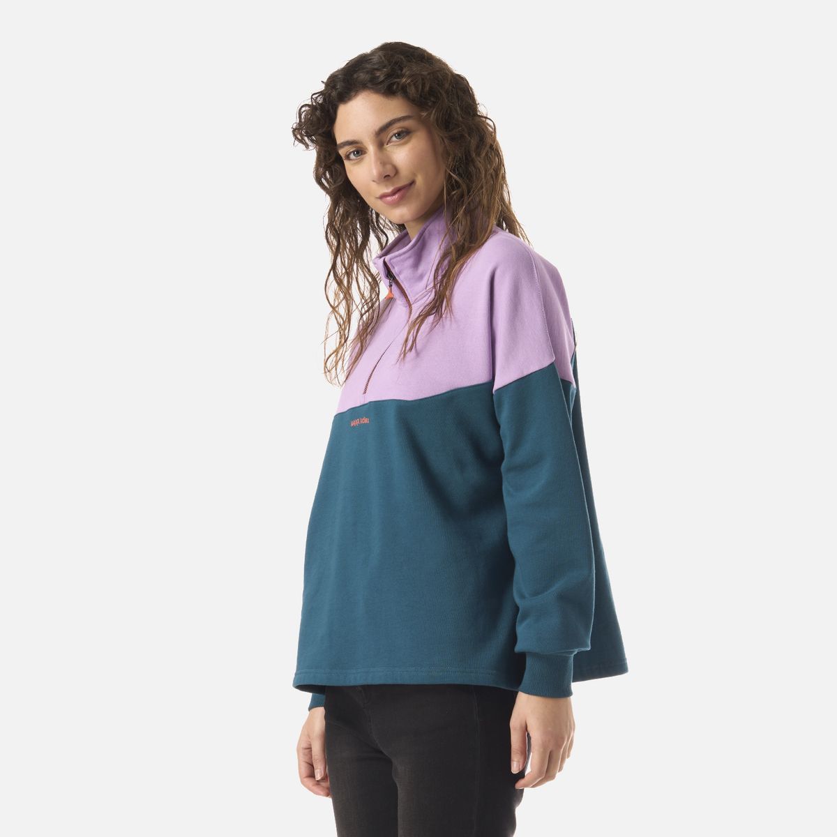 HAKA HONU - Polerón Mujer Peliculyon Petroleo Oscuro Haka Honu