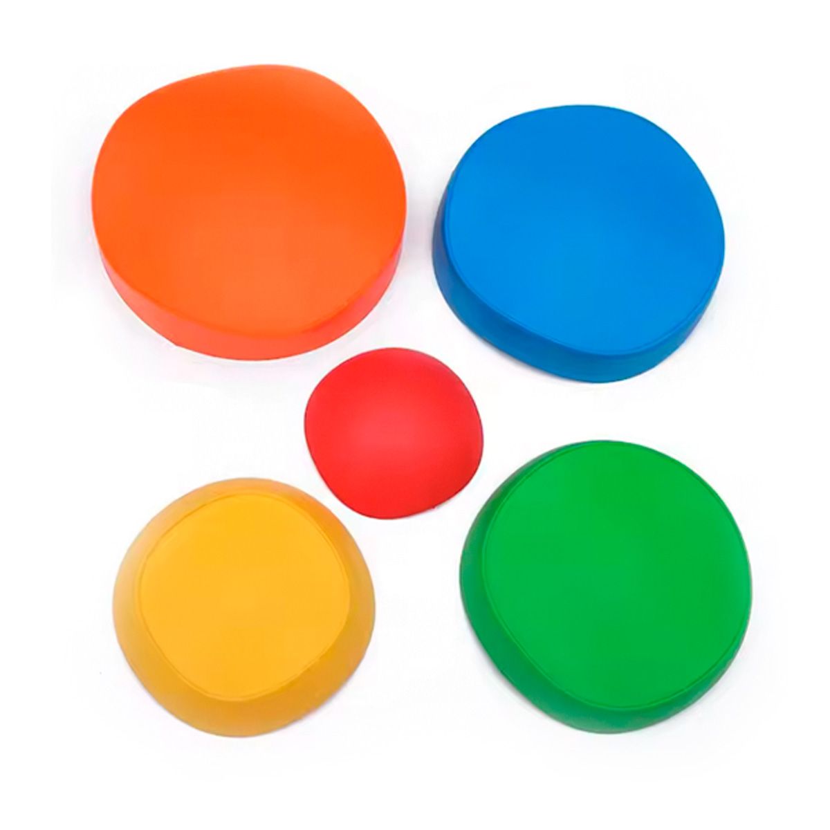 SDFIT - Piedras De Rio Equilibrio Niños Anti Deslizantes Set De 5x 5 Xz-ghs-001
