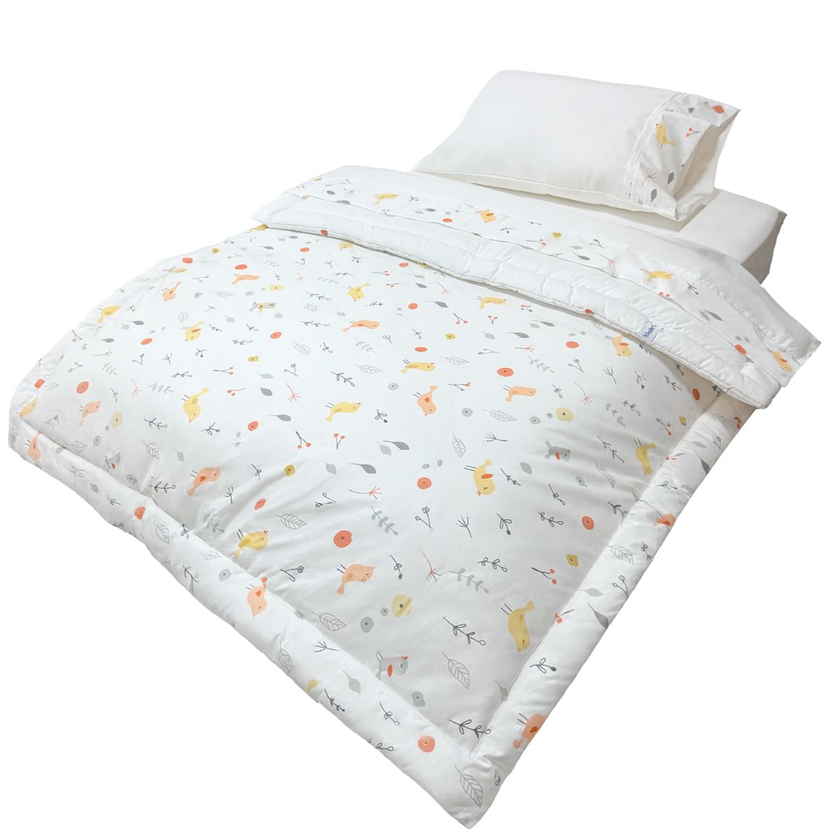 KINDERFLEX - Set Cuna Colecho 100% Algodón Birdy