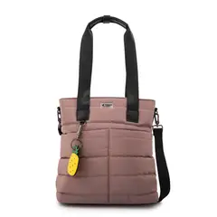 TRINUS - Cartera tote shopping tiana mediana rosa viejo