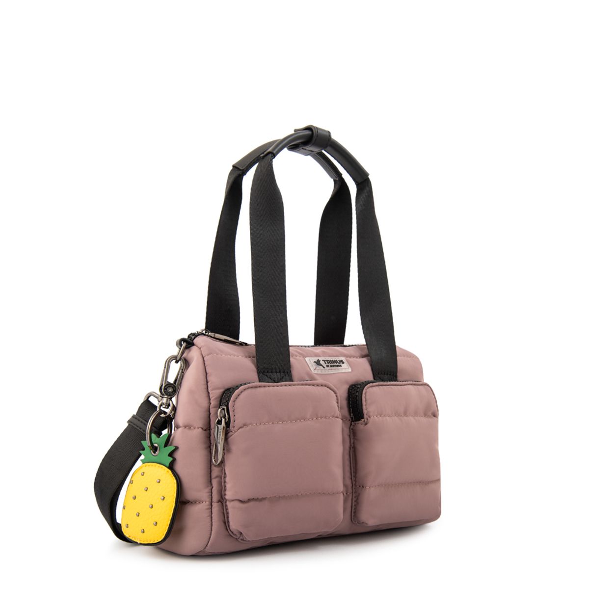 TRINUS - Cartera tote tiana pequeña rosa viejo