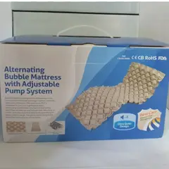 ANGELES DEL HOGAR - Colchon Cama Inflable Anti Escaras Con Bomba Silenciosa