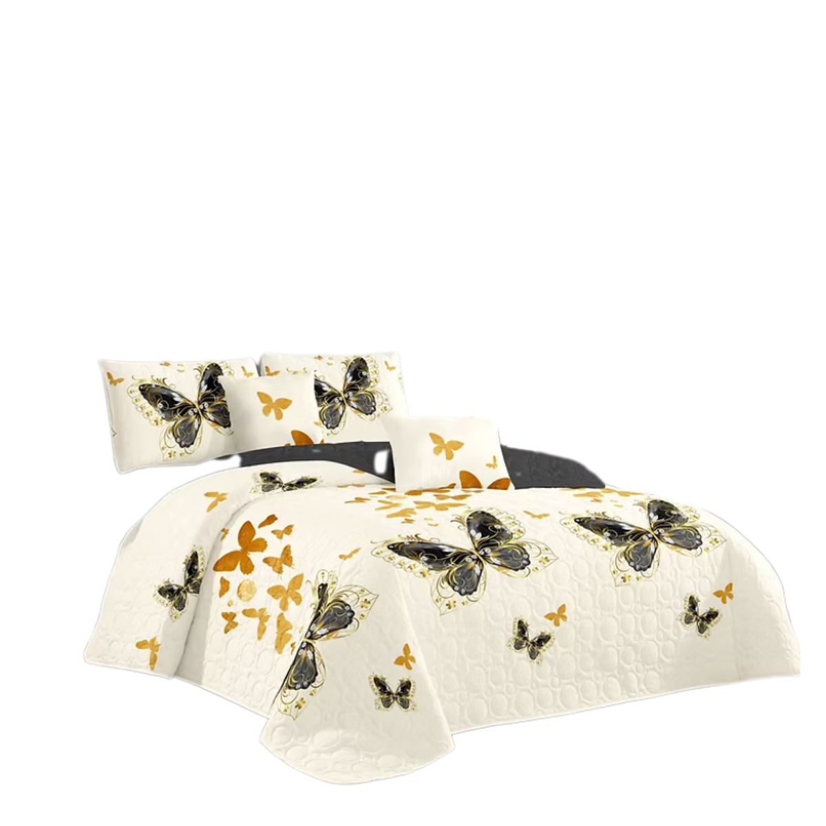 GENERICO - Cubrecama Quilt King De Verano Diseños Estampados GS