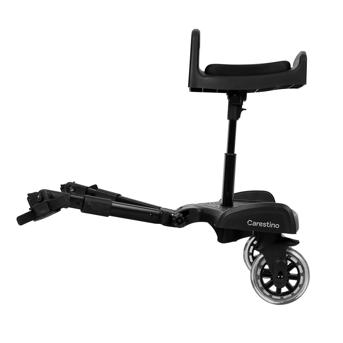 CARESTINO - Soporte Patineta y Asiento Universal Carestino Negro