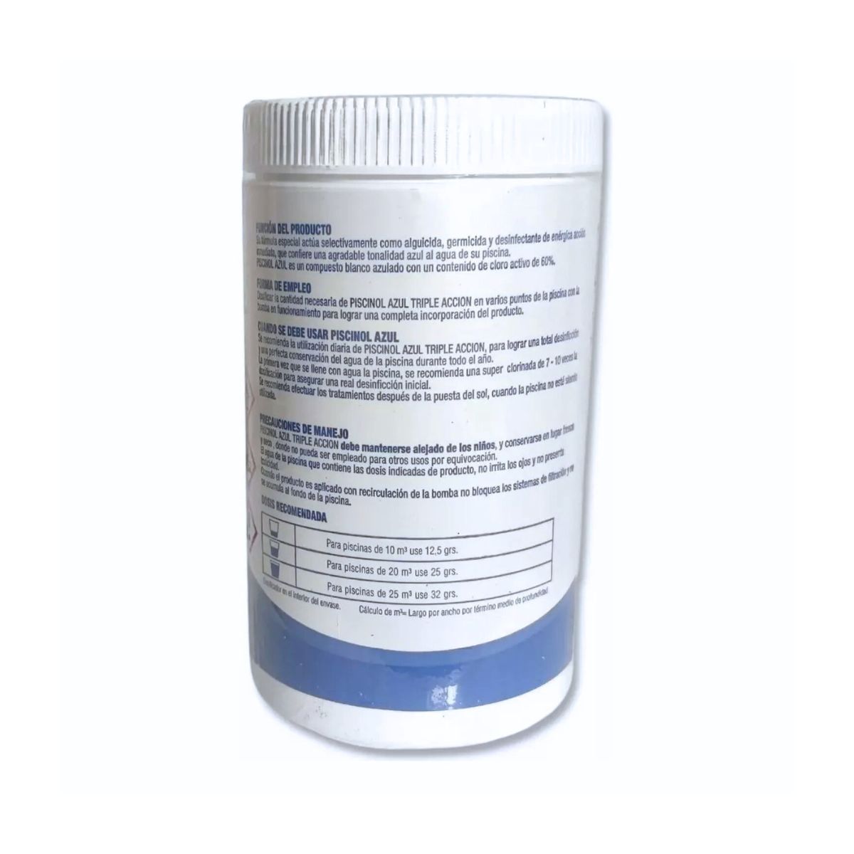 PISCINOL - Cloro Granulado Triple Acción 1kg PISCINOL