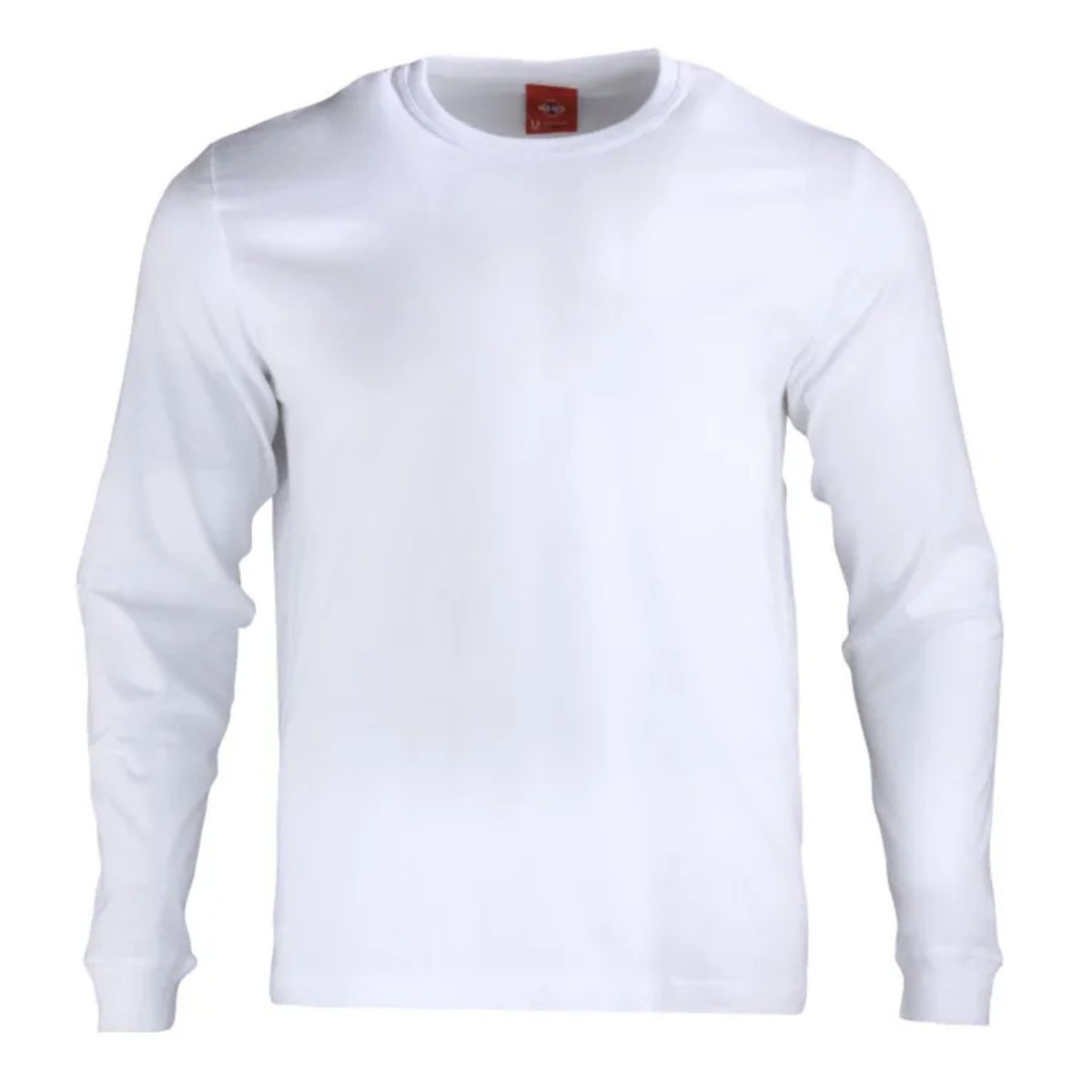 T-WORLD - Polera Algodón Cuello Redondo Manga Larga