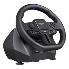 PXN - Volante para Simracing V900 Gen 2 Ajustable 270900° PC PlayStation Xbox Incluye Pedalera
