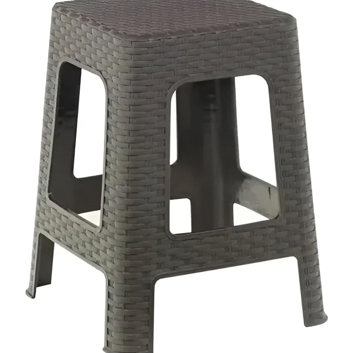 GENERICO - Pack 2 Pisos De Rattan Negro