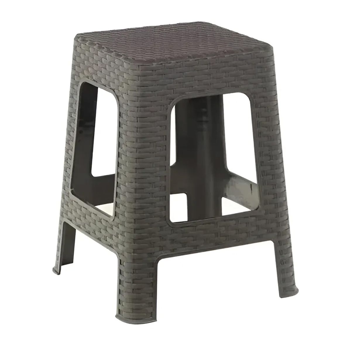 GENERICO - Pack 2 Pisos De Rattan Negro