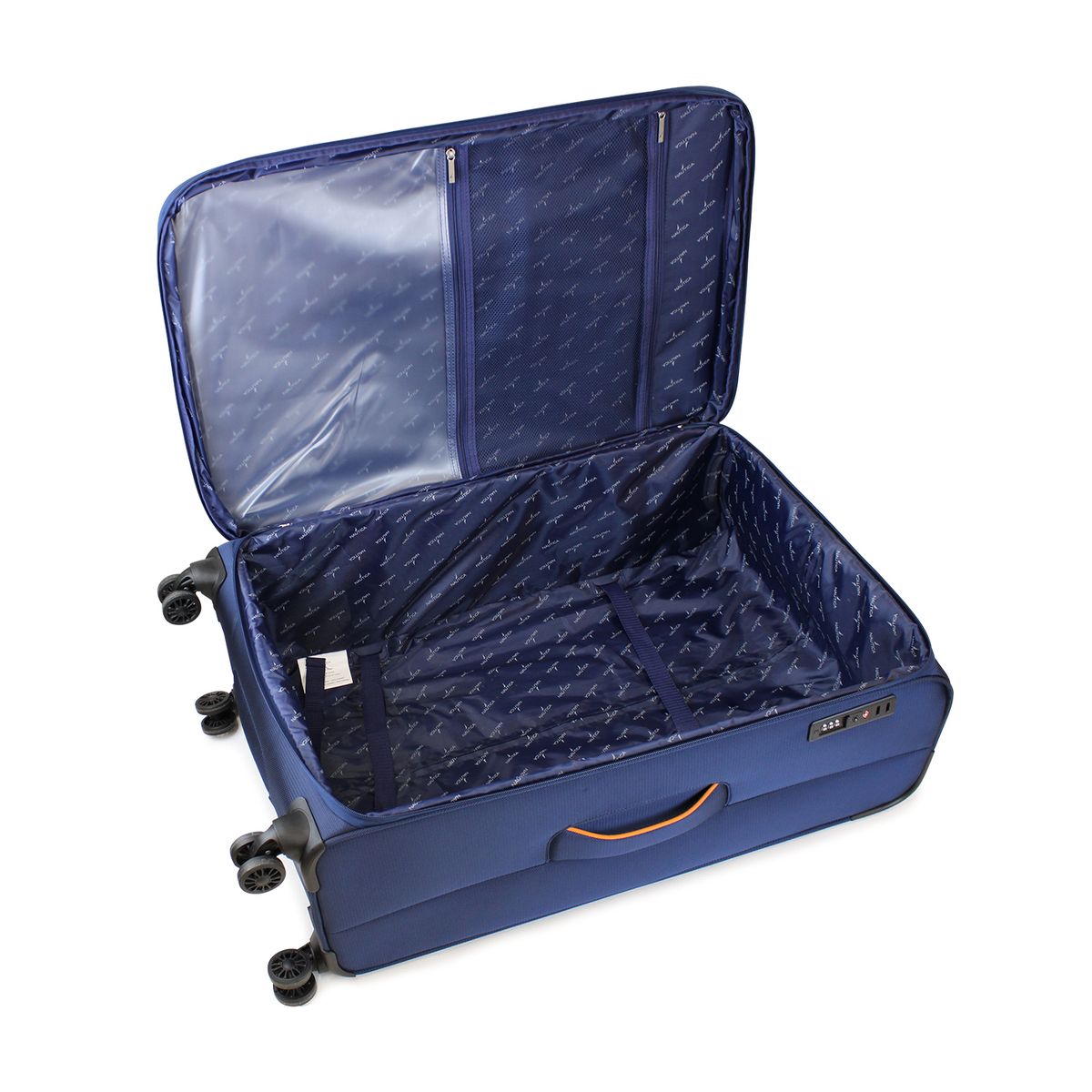 NAUTICA - Set de 3 maletas de tela S+M+L Nautica Lisboa azul