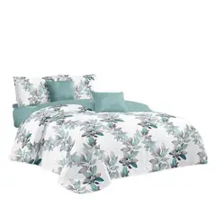 GENERICO - Cubrecama Quilt King De Verano Diseños Estampados GS