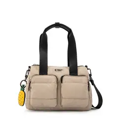 TRINUS - Cartera tote tiana pequeña beige