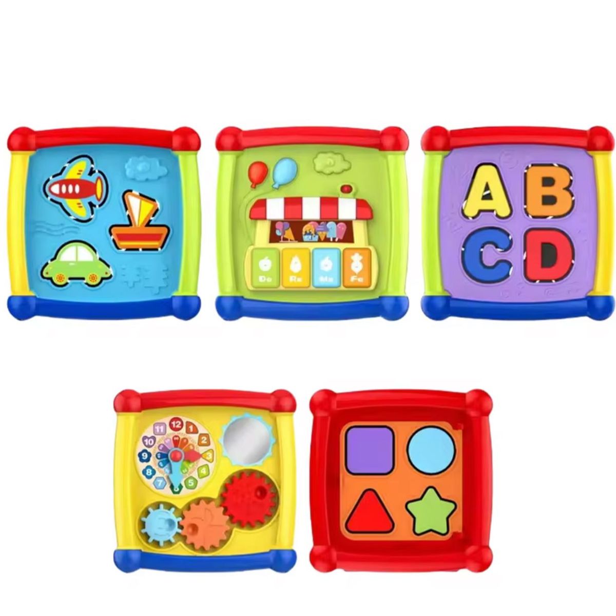 GENERICO - Cubo de Encaje Musical Juego Interativo Didáctico