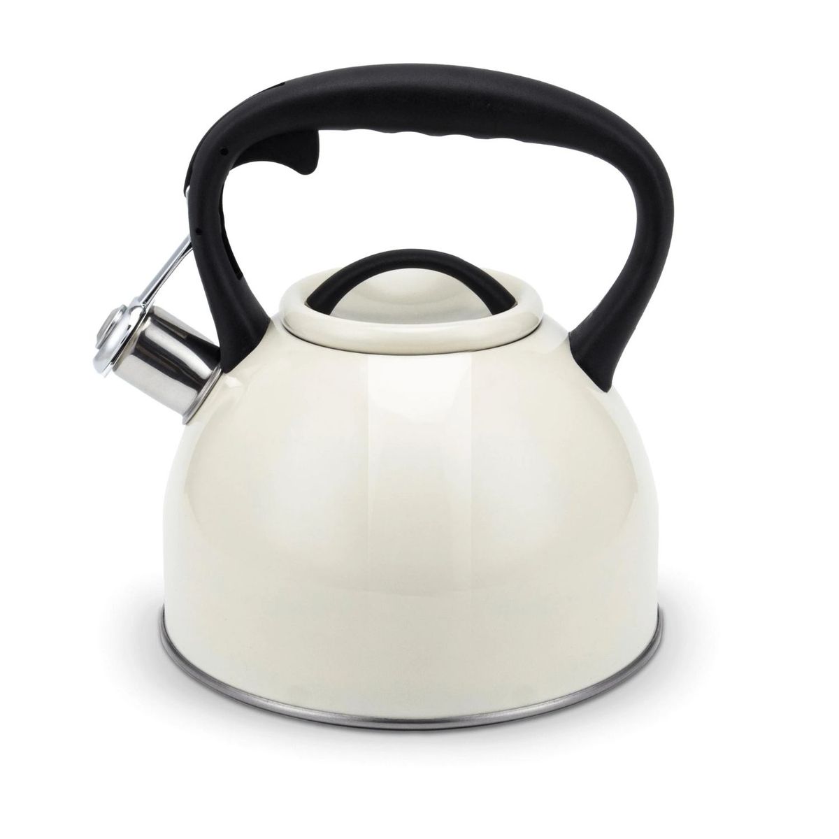 WENS - Tetera Acero Inoxidable Con Silbato Wens 3L Crema