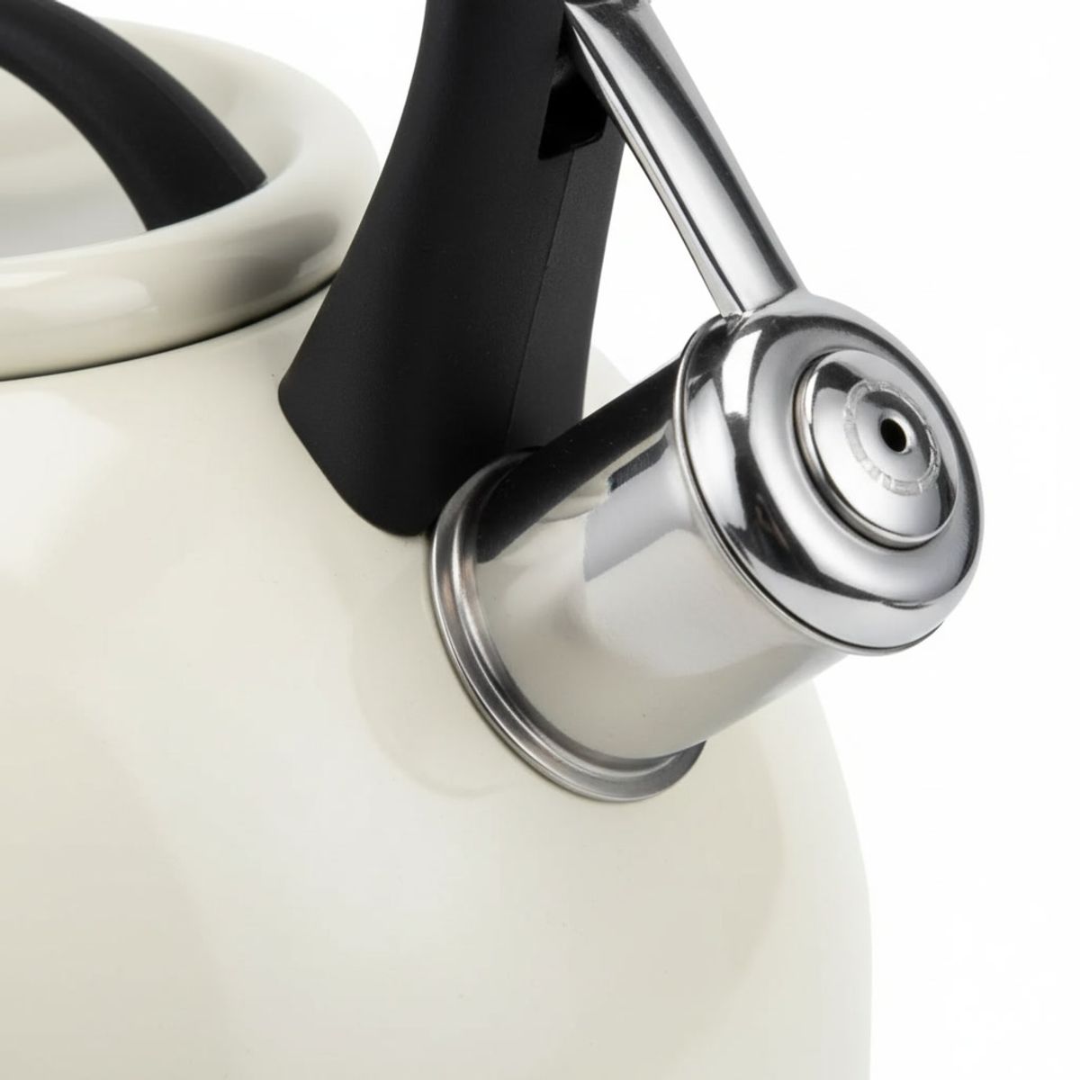 WENS - Tetera Acero Inoxidable Con Silbato Wens 3L Crema