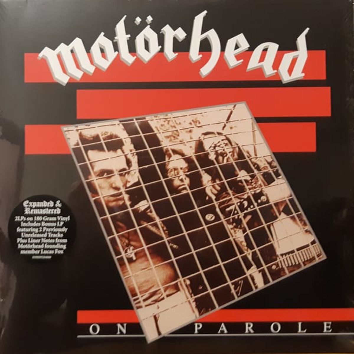 GRUPO LASER DISC - VINILO MOTÖRHEAD ON PAROLE 2LP