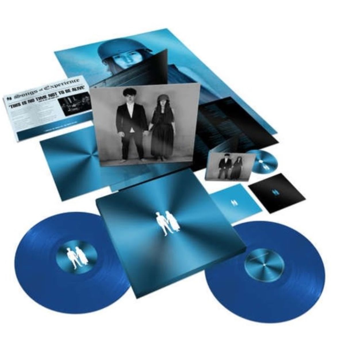GRUPO LASER DISC - VINILO U2 SONGS OF EXPERIENCE - VERSION DELUXE CYAN BLUE VINYL 2LP2LP+2CD