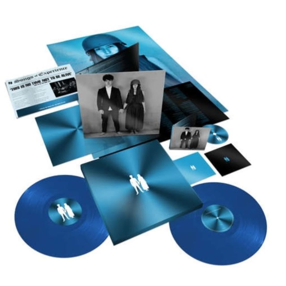 GRUPO LASER DISC - VINILO U2 SONGS OF EXPERIENCE - VERSION DELUXE CYAN BLUE VINYL 2LP2LP+2CD