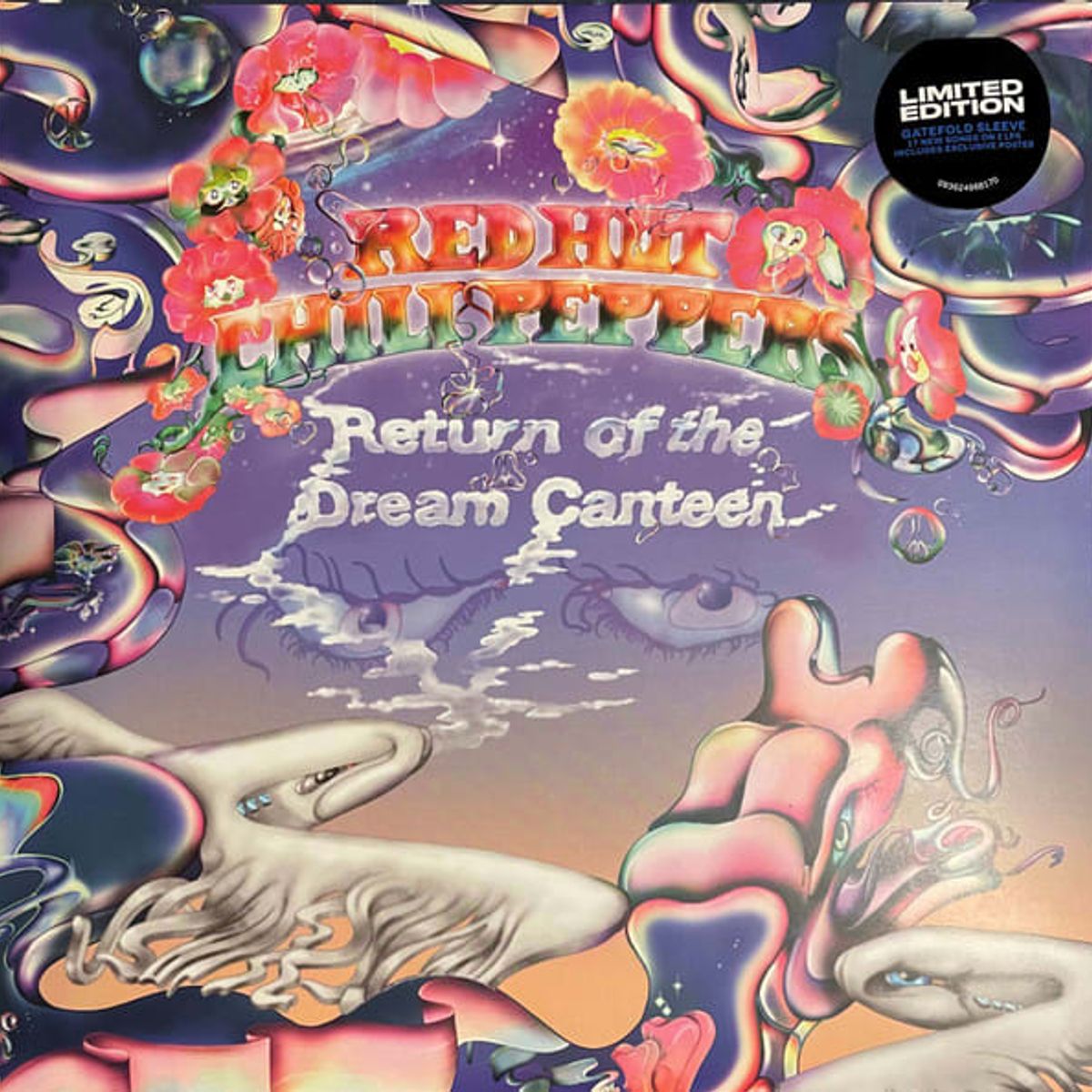 GRUPO LASER DISC - VINILO RED HOT CHILI PEPPERS RETURN OF THE DREAM CANTEEN DELUXE EDITION POSTERS 2LP