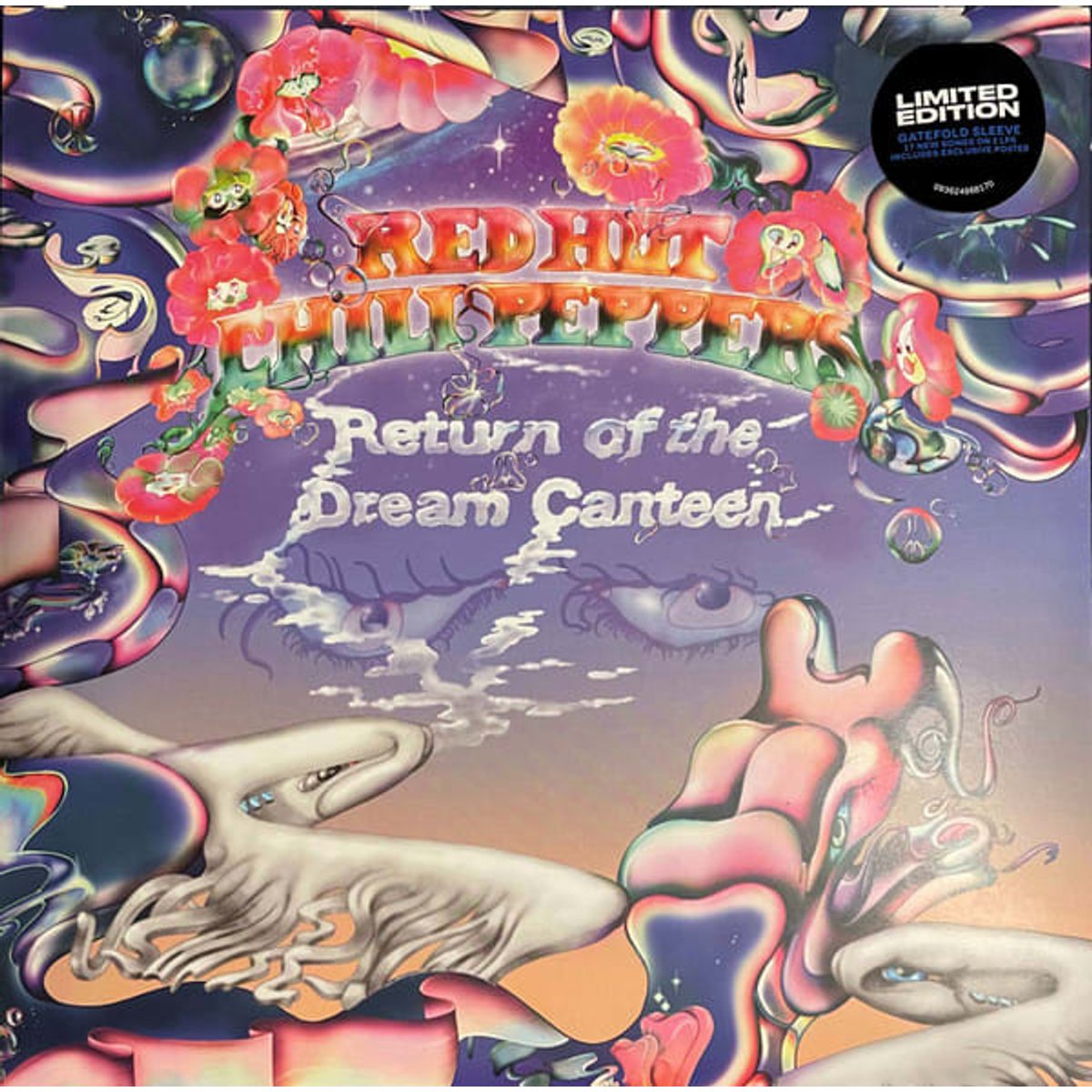 GRUPO LASER DISC - VINILO RED HOT CHILI PEPPERS RETURN OF THE DREAM CANTEEN DELUXE EDITION POSTERS 2LP