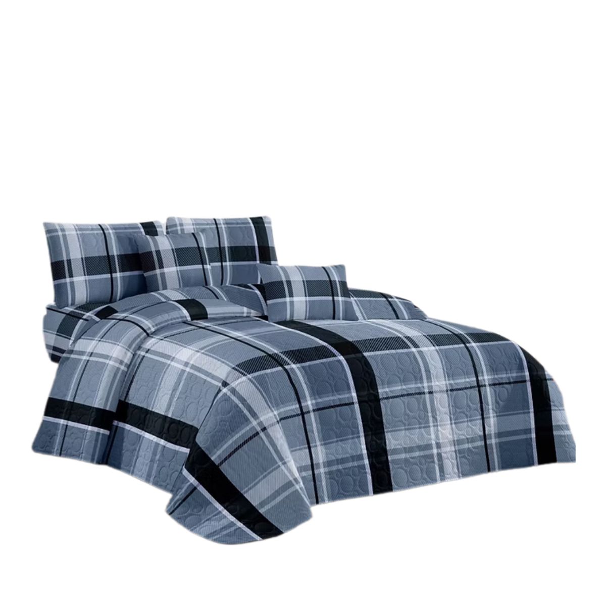 GENERICO - Cubrecama Quilt King De Verano Diseños Estampados GS