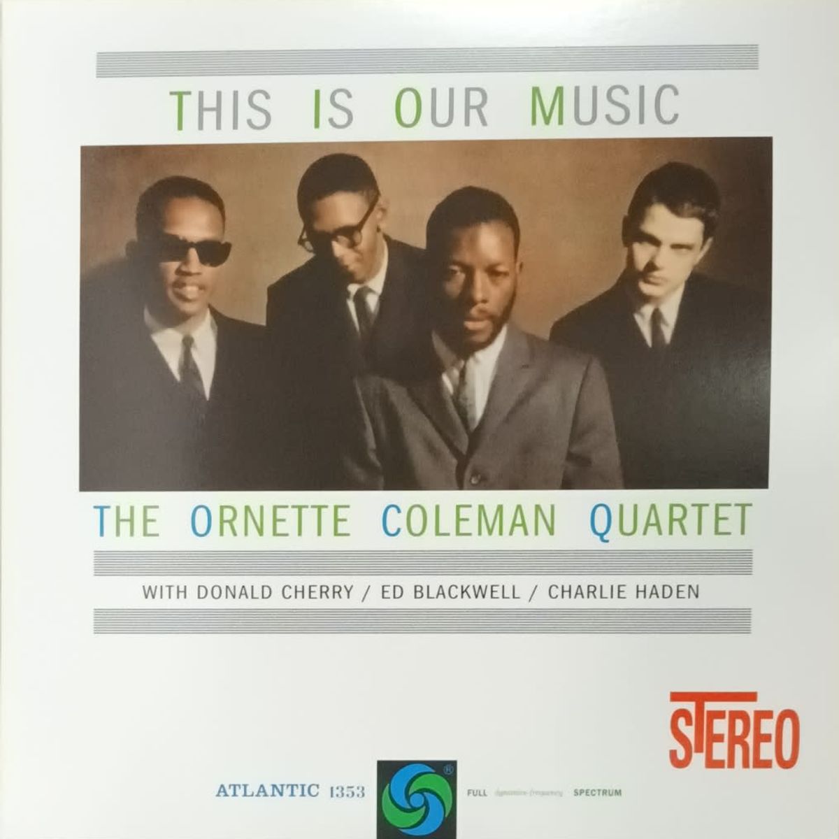 GRUPO LASER DISC - VINILO ORNETTE COLEMAN THIS IS OUR MUSIC 1LP