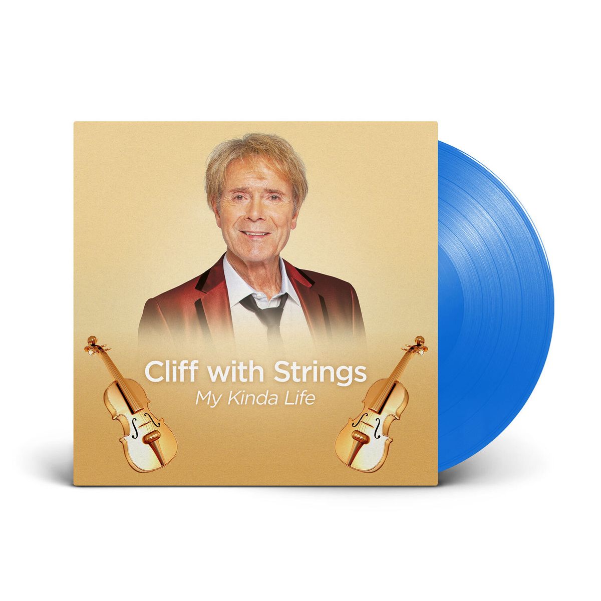 GRUPO LASER DISC - VINILO CLIFF RICHARD CLIFF WIHT STRINGS - MY KINDA LIFE BLUE VINYL 1LP
