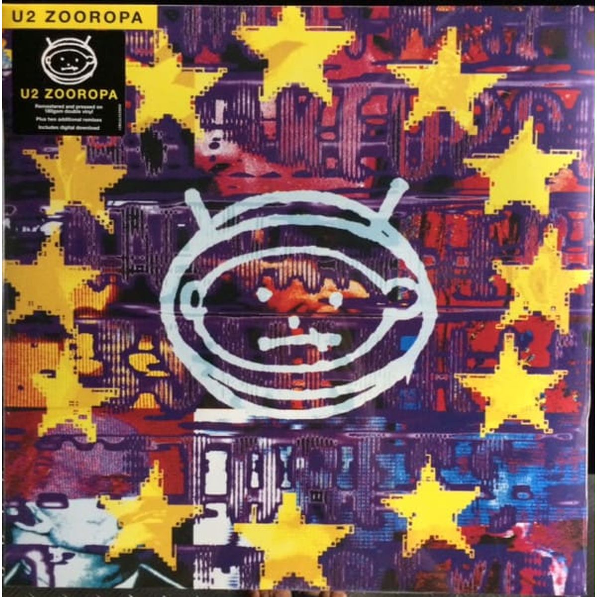 GRUPO LASER DISC - VINILO U2 ZOOROPA 2LP