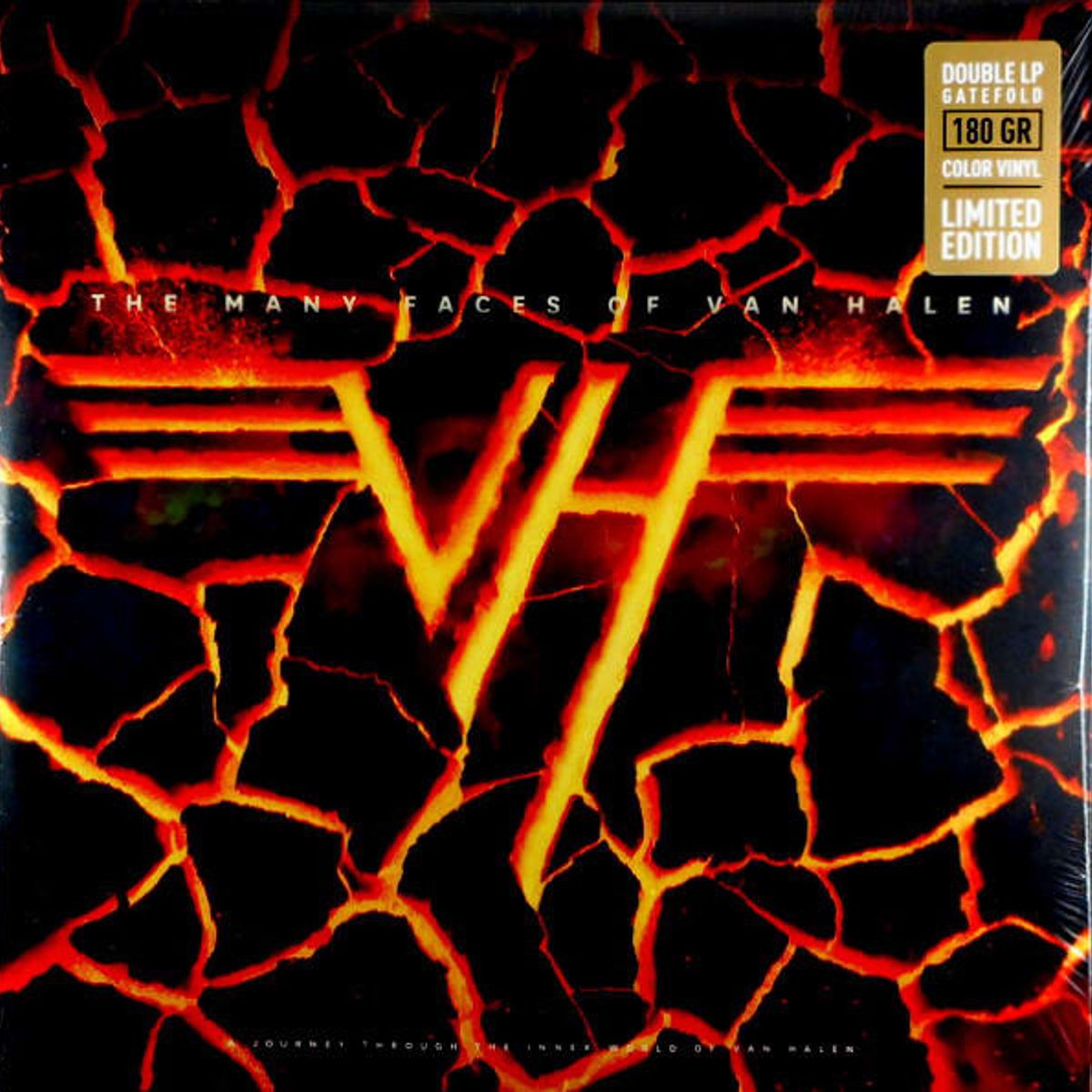 GRUPO LASER DISC - VINILO VARIOS ARTISTAS THE MANY FACES OF VAN HALEN YELLOW VINYL 2LP