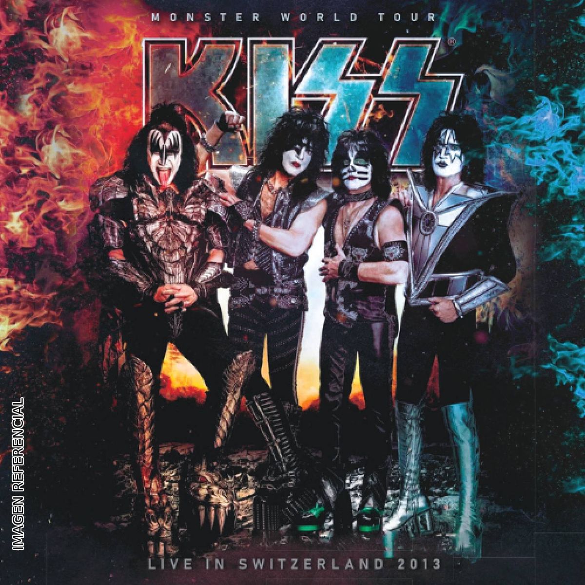 GRUPO LASER DISC - VINILO KISS LIVE IN SWITZERLAND 2012 1LP
