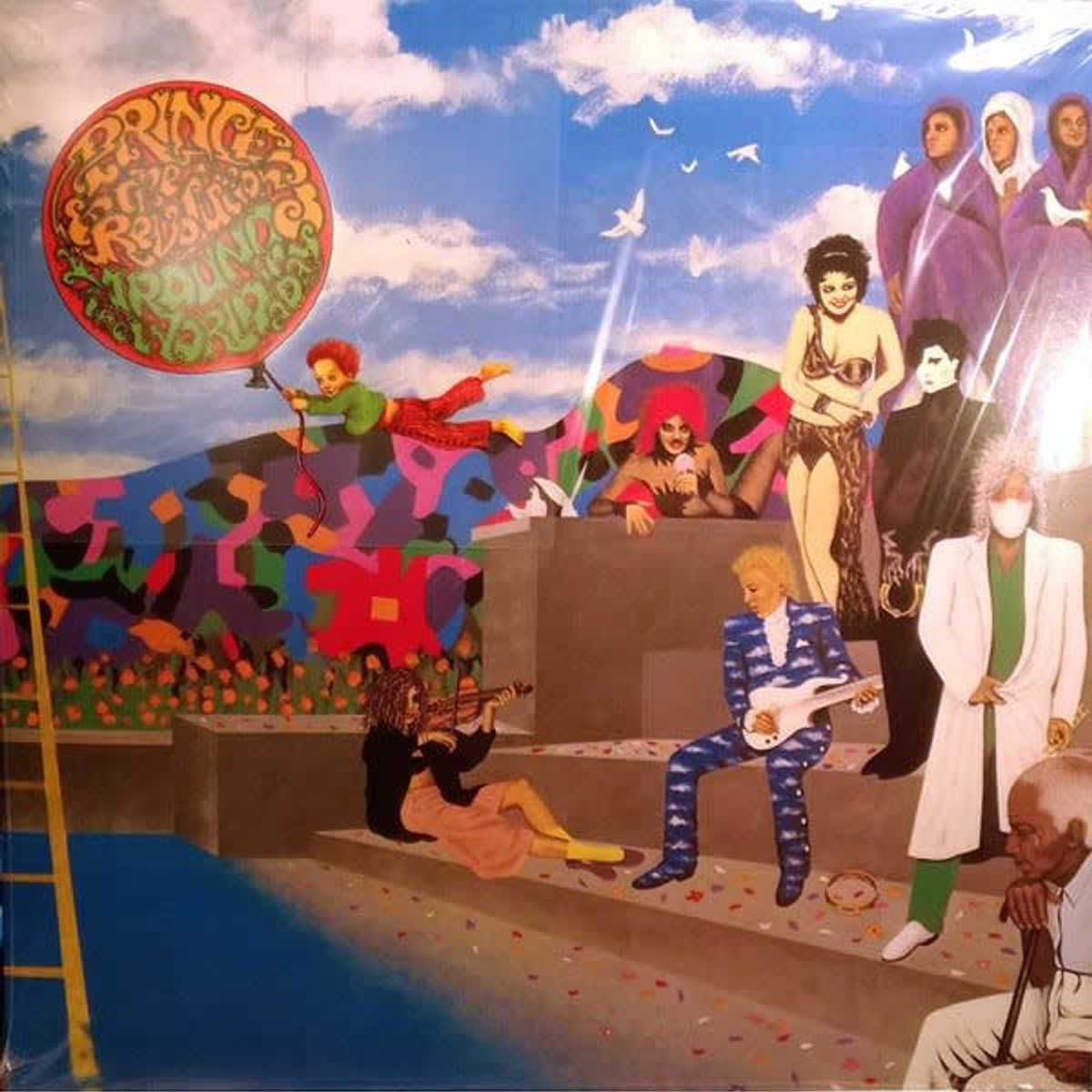 GRUPO LASER DISC - VINILO PRINCE AROUND THE WORLD +MAGAZINE 1LP