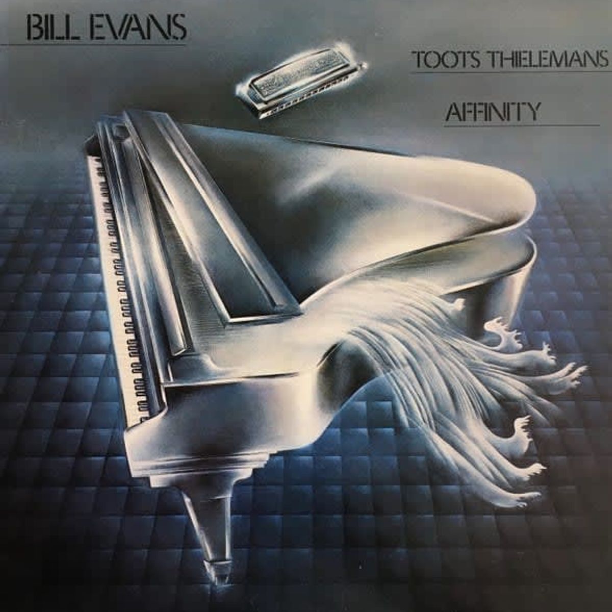 GRUPO LASER DISC - VINILO BILL EVANS - TOOTS THIELEMANS AFFINITY 1LP