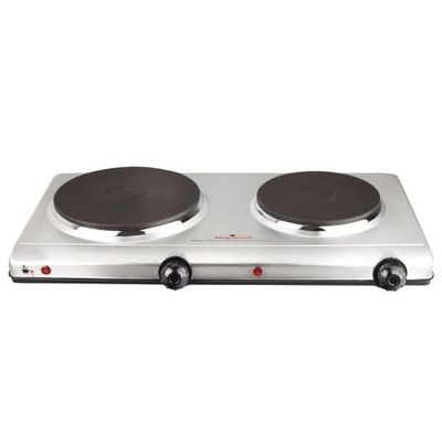 Imagen 2 del producto Cocina Eléctrica 2.250W 2 Platos Inox MGF8022