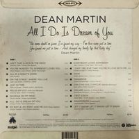 VINILO DEAN MARTIN ALL I DO IS DREAM OF YOU 1LP