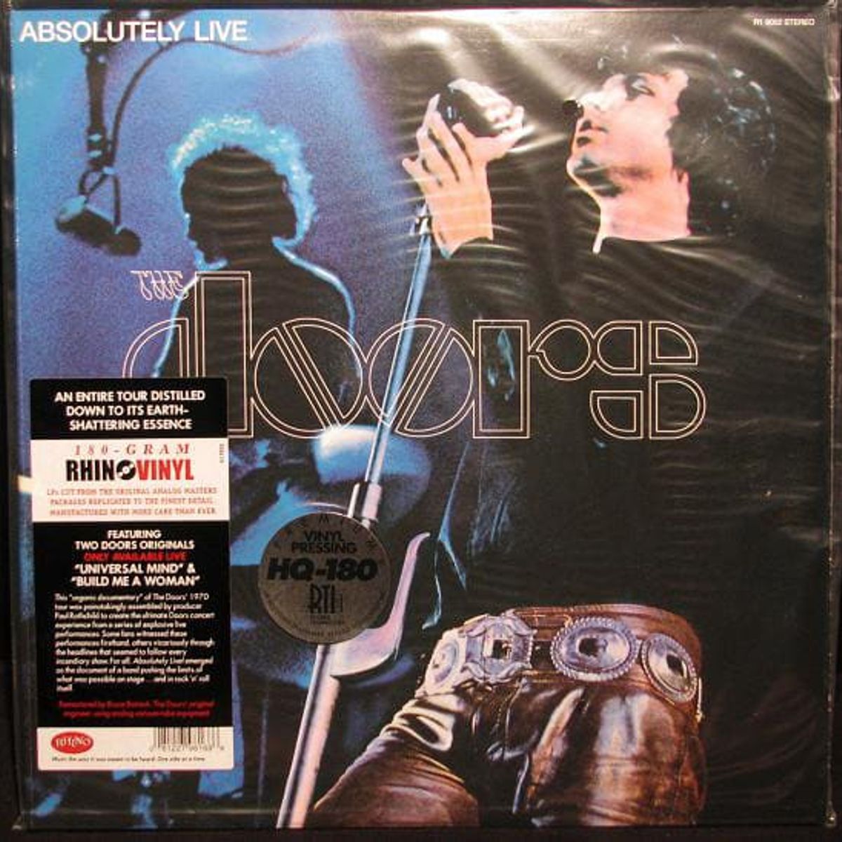 GRUPO LASER DISC - VINILO THE DOORS ABSOLUTELY LIVE 2LP