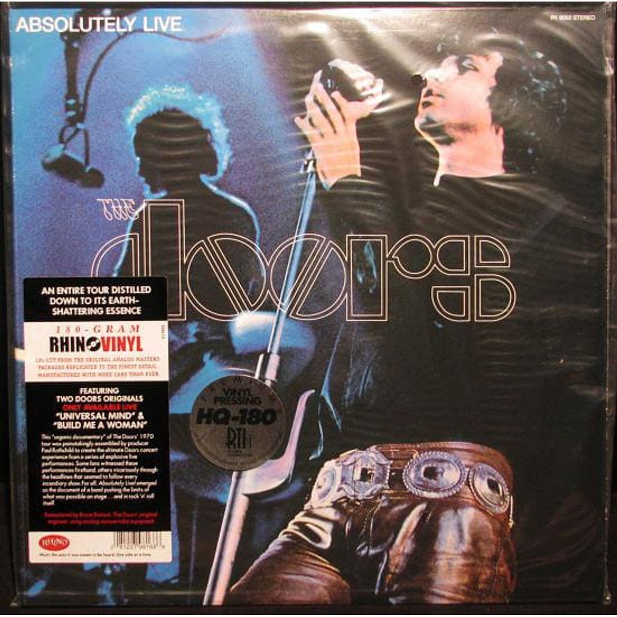 GRUPO LASER DISC - VINILO THE DOORS ABSOLUTELY LIVE 2LP