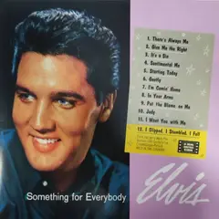 GRUPO LASER DISC - VINILO ELVIS PRESLEY SOMETHING FOR EVERYBODY WHITE VINYL 1LP